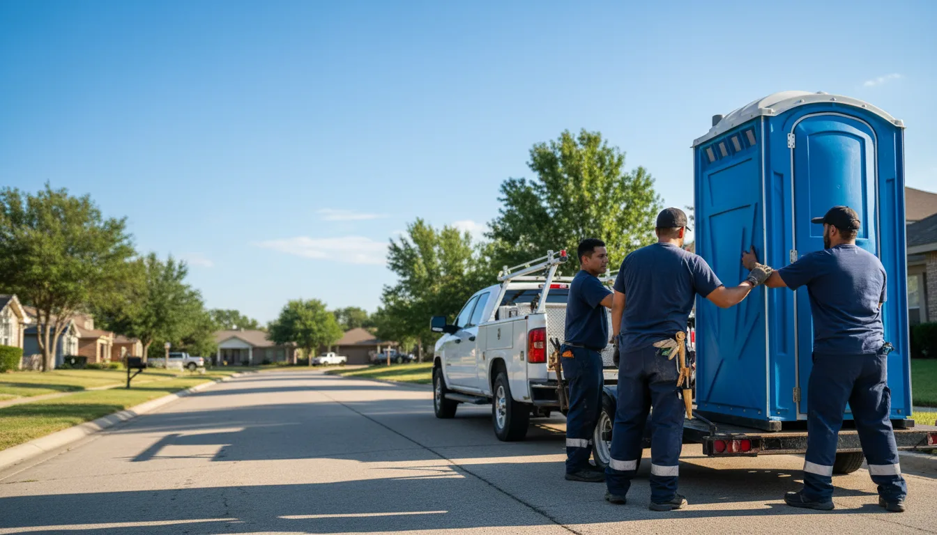 Portable Toilet Rental in Poth, TX near me